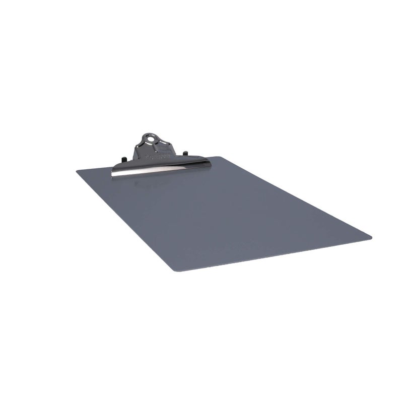 Saunders Recycled Aluminum Clipboard with High-Capacity Clip, 1" Clip Capacity, Holds 8.5 x 14 Sheets, Silver - Image 5